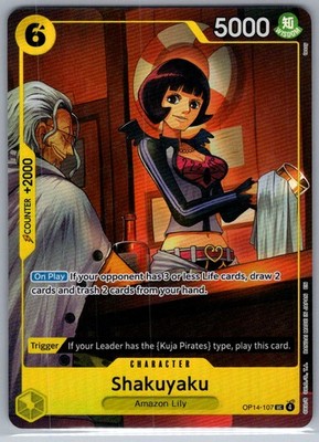 Shakuyaku (One Piece Card Game Illustration Box Vol. 7) OP14-107 UC One Piece...