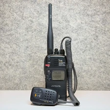 ICOM IC-W21 Handheld Transceiver + Original HM-75A Mic