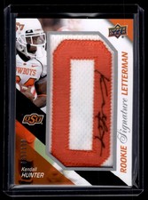 Kendall Hunter 2011 Upper Deck Rookie Letterman Autograph Auto Card /100 #RSL-KH. rookie card picture