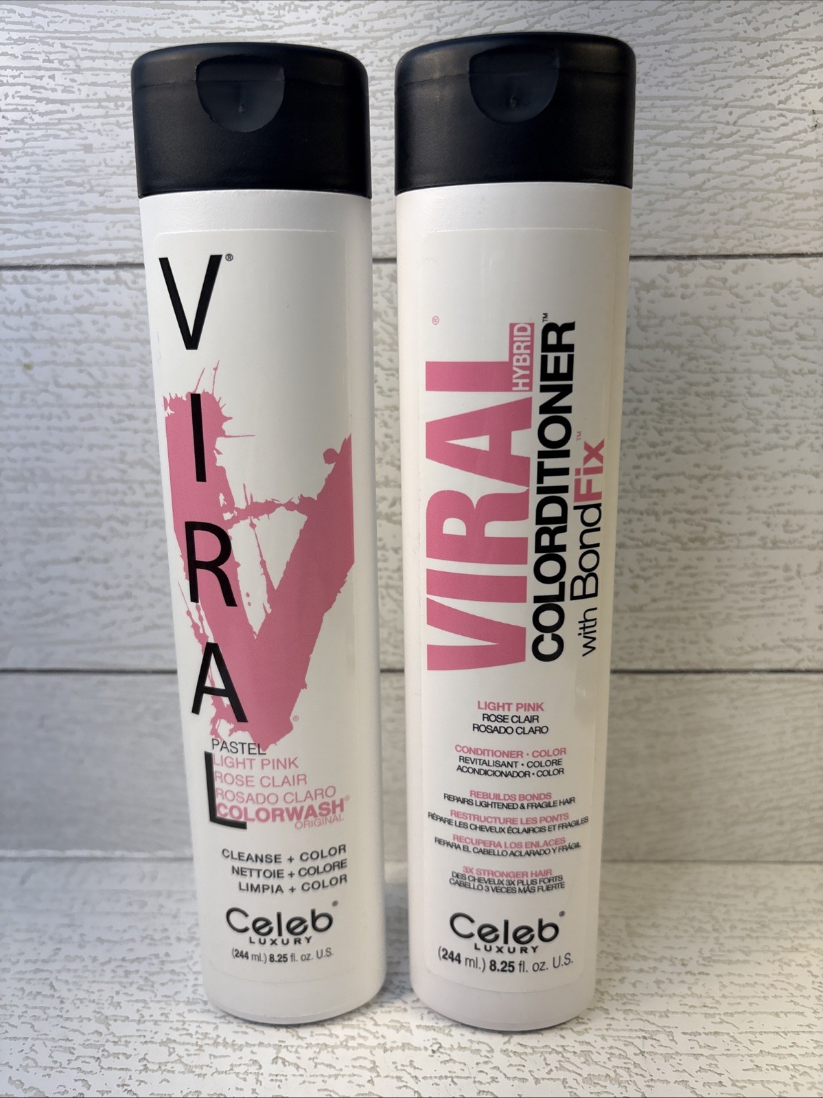 Wash Hair Shampoo & Conditioner Set 8.25oz