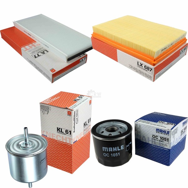 Mahle Kraftstofffilter KL 61 Innenraum LA 77 Luftfilter LX 687 ÖLfilter OC 1051-image