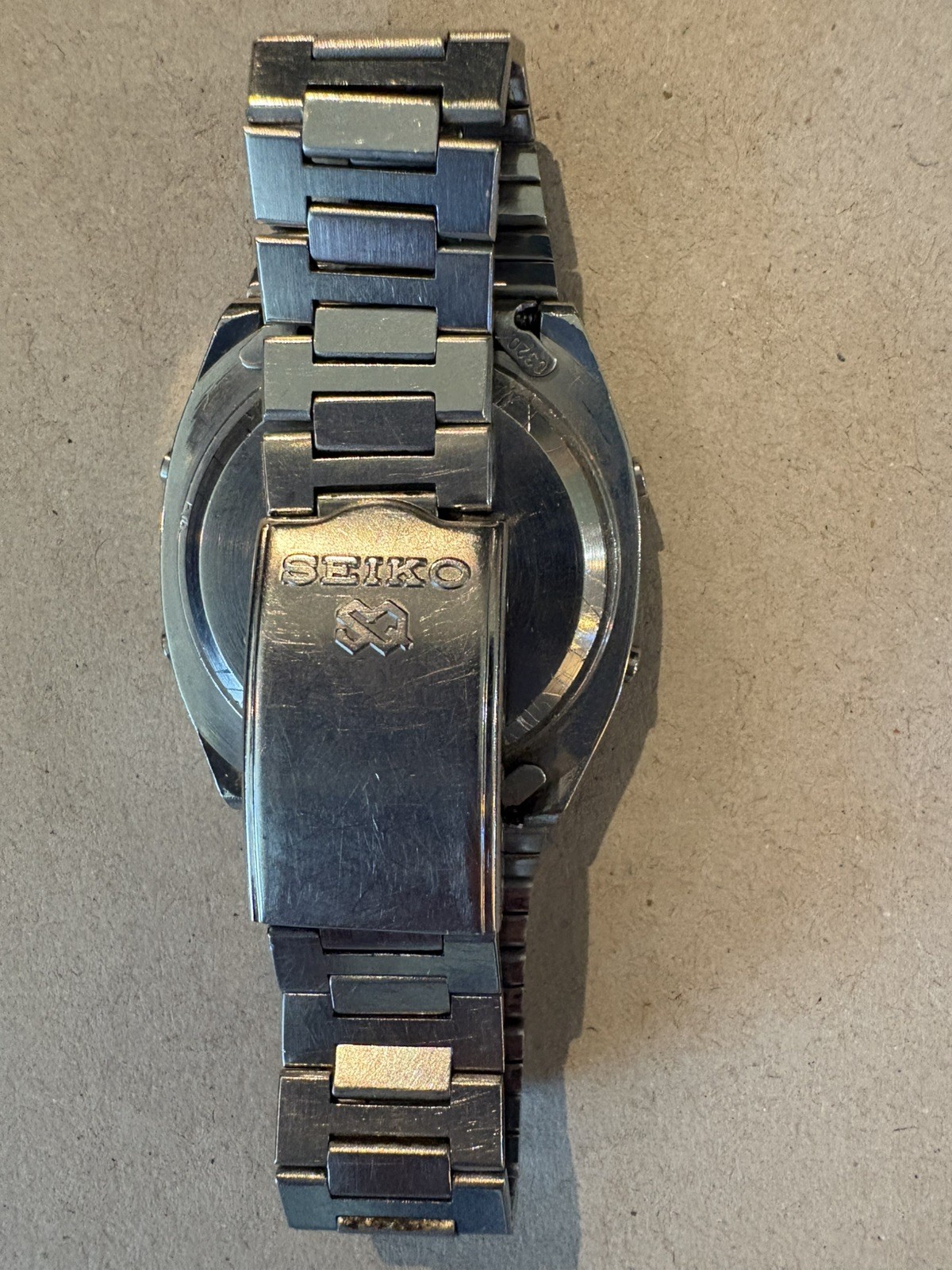 Seiko Alarm Chronograph Digital Quartz Watch Stainles… - Gem