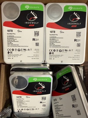 USED Seagate IronWolf Pro (7200RPM, 3.5-inch, 256MB Cache) 10TB Internal HD