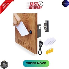 Invisible Electronic Cabinet Lock Hidden NFC Lock DIY RFID Lock Latch with US