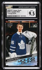 2020-21 Upper Deck Young Guns Joseph Woll #208 CGC 9.5 Mint+ 08kl
