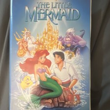 Walt Disney The Little Mermaid VHS NTSC Animation Family Fantasy 1989
