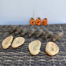 Vintage Costume Prop Lot Elephant Trunks Parrot Beaks Large Ears Halloween