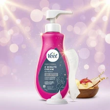 Veet Full Bikini & Pubic Hair Removal 13.5 FL- Professional 2 Minute Cream