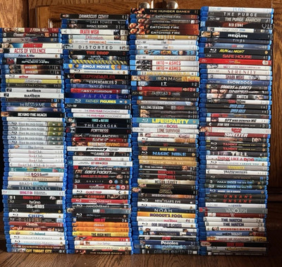 Huge Blu Ray Movie Lot Bundle You Pick & Choose Discounts & Combined Shipping!