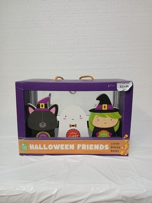 Bendon Board Books Halloween Friends Little Blocky Books  - New in Box