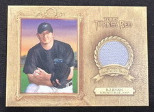B.J. RYAN 2007 Topps Turkey Red Game-Worn Used Jersey Relic #TRR-BJR