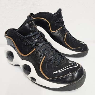 Nike Air Zoom Flight 95 schwarz Baldrianblau Herren Größe UK 8 Leder DV6994-001