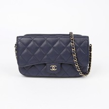 CHANEL Skin Phone Holder Chain Crossbody Bag AP2096 146995131