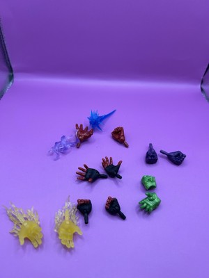 Action Figure Hands Only Lot Marvel Legends DC Comics Mixed Spiderman Various