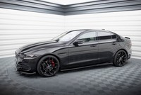 Maxton Design Seitenschweller Ansatz (Paar) Passend FüR Jaguar XE X760 FL Schwar