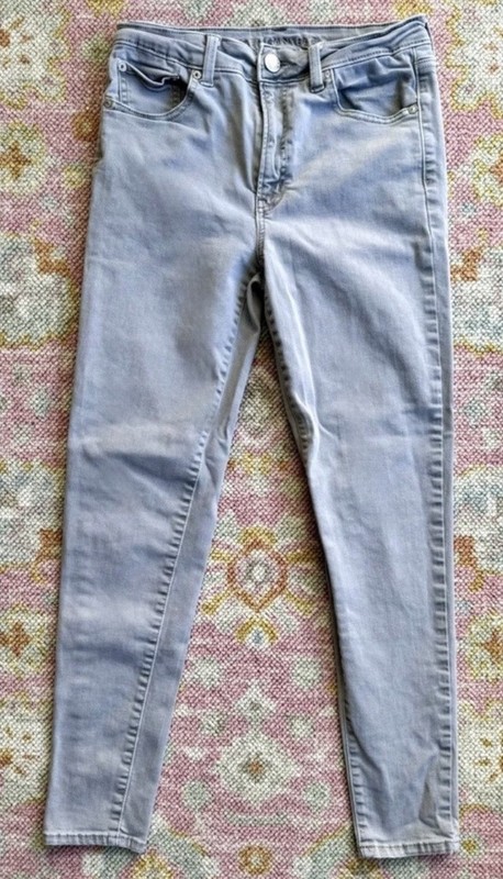 American Eagle Super Stretch Grey Jeans / Slim Pants