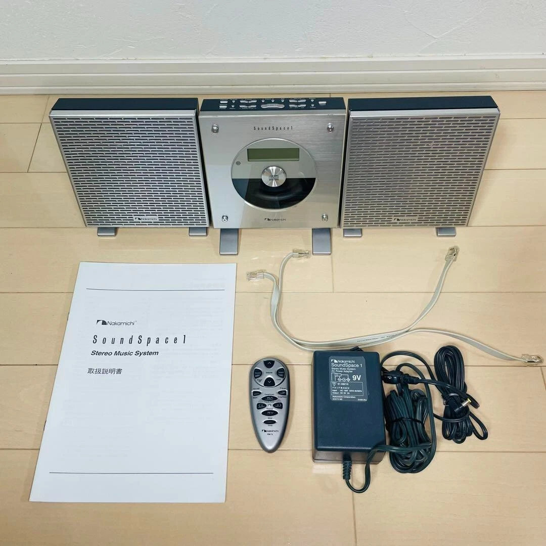 Nakamichi SoundSpace 1 ナカミチ　サウンドスペース 現状品 Nakamichi Sound Space 1 CD Component CD System Player Silver