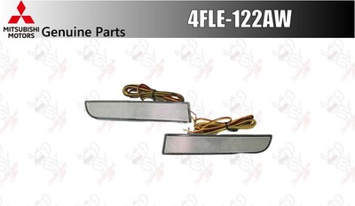 MITSUBISHI OEM LED Bumper Reflector Set (white lens) 4FLE-122AW for Evo 10