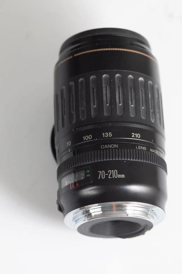 OBJECTIF-CANON 70-210 3,5-4,5 ARGENTIQUE AUTOFOCUS 1990--POUR CANON EOS 24X36MM - Photo 3/3