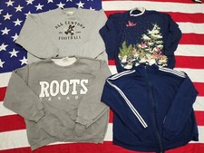 Vintage lot of 32 Sweatshirts reseller bundle Holiday College Sports Y2K 90s
