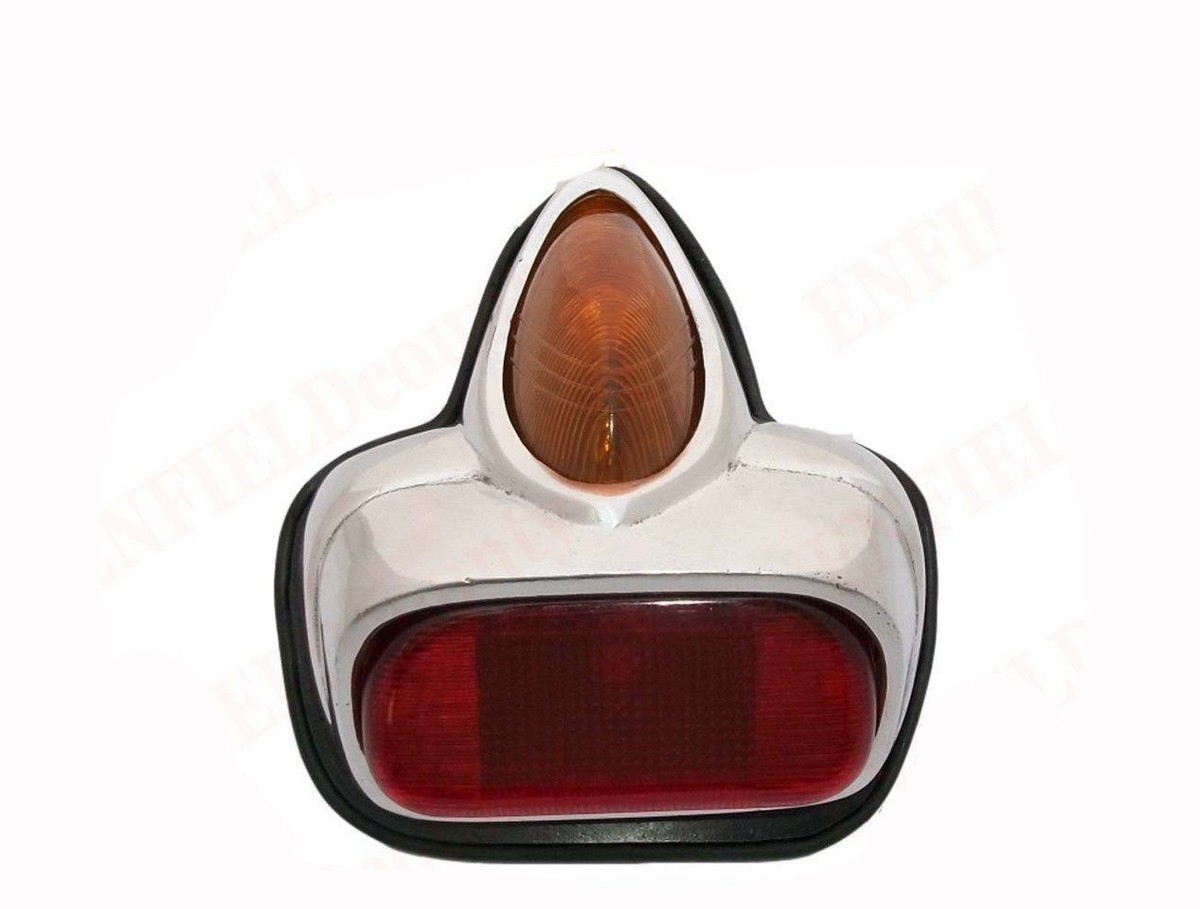 Vespa Repro Red Taillight with Orange Brake Lamp Vespa 150 VBA