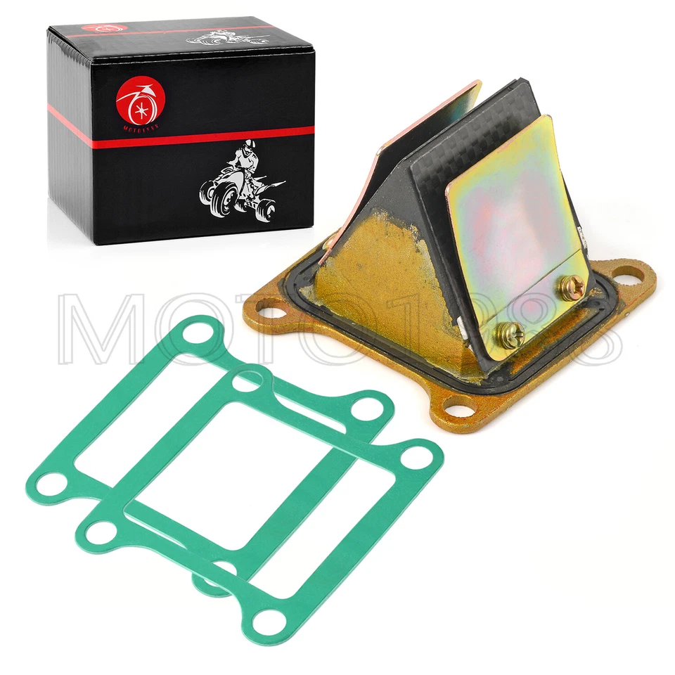 Carb Intake manifold boot and Reed Valve For KAWASAKI KX80 KX100 1991-2000 - Image 4 of 4