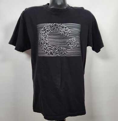 Abstract Lines T-Shirt Connetic Clothing OG Division Mens L Graphic Tee