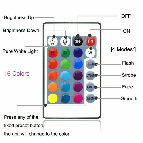 15w 25w E27 Dimmable Rgb Par30 Par38 Lamp Spotlights Stage Bright Led Room Home - Picture 2 of 14