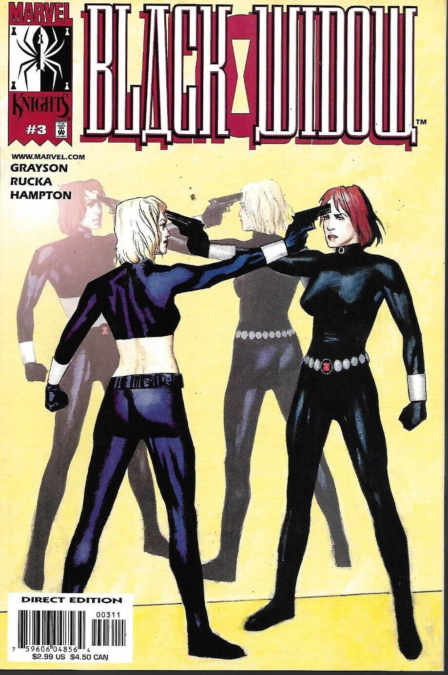 BLACK WIDOW - MARVEL KNIGHTS (2001) #3 - Back Issue (S)