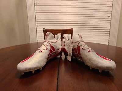 Adidas Adizero Reign Young King Mens Football Cleats FU6708 Floral RED Size 10.5
