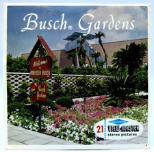 View Master A988, Busch Gardens, Tampa, Florida, Sawyer's, 3 Reel Set