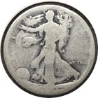 elf Walking Liberty Half Dollar 1918 D   World War I   g57
