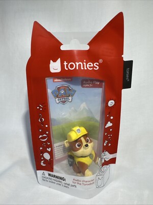Tonies Paw Patrol Rubble Audio Character For Toniebox Brand New Ships Fast