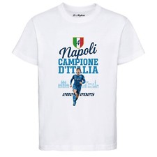 Maglietta celebrativa Scudetto Napoli Campione d'Italia 2024-2025 scudetto v2