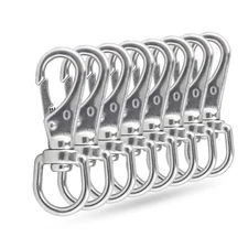 Swivel Eye Snap Hooks, 304 Stainless Steel Heavy Duty 2.7 Inch 3.5 Inch Spring H