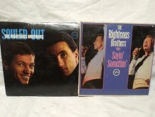 Righteous Brothers Souled Out / Sayin Somethin Vinyl LP records lot of 2 1967