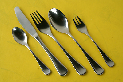 WMF DEL SOL - 1 (von 2) TAFELBESTECK - 5-teilig - CROMARGAN  - sehr gut