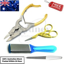 Manicure Pedicure Cantilever Nail Clipper Cutter Heavy Duty Thick Nails Care