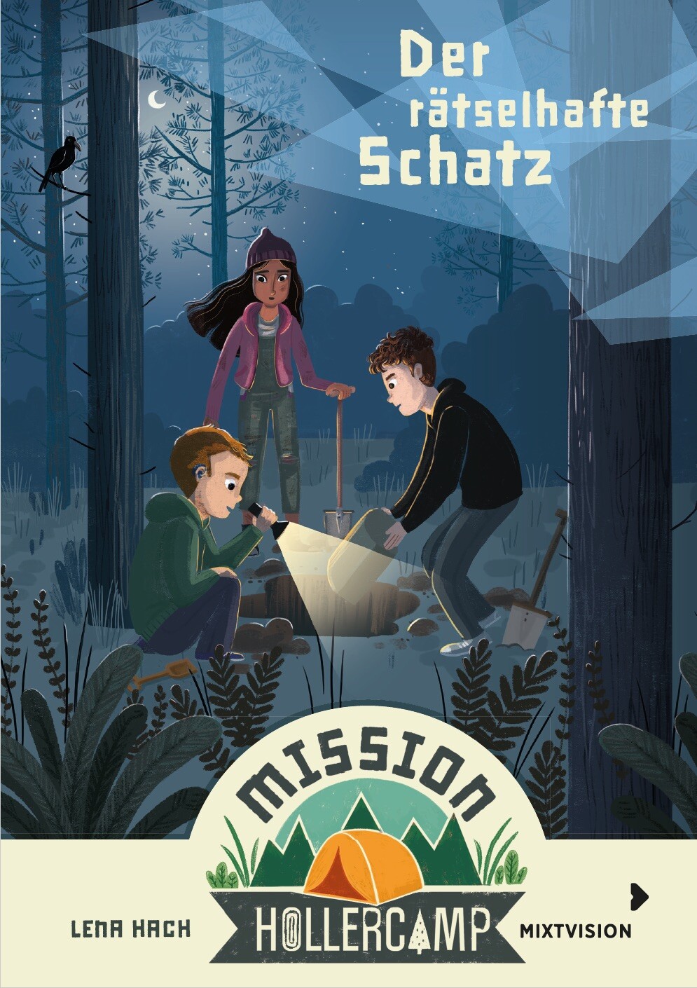 Thumbnail - Lena Hach; Lisa Hänsch / Mission Hollercamp Band 3 - Der Rätselhafte