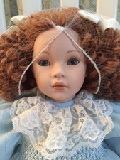 PAULINE BJONNESS JACOBSEN "DOMINIQUE" 21" DOLL SIGNED LIMITED EDITION 431/950