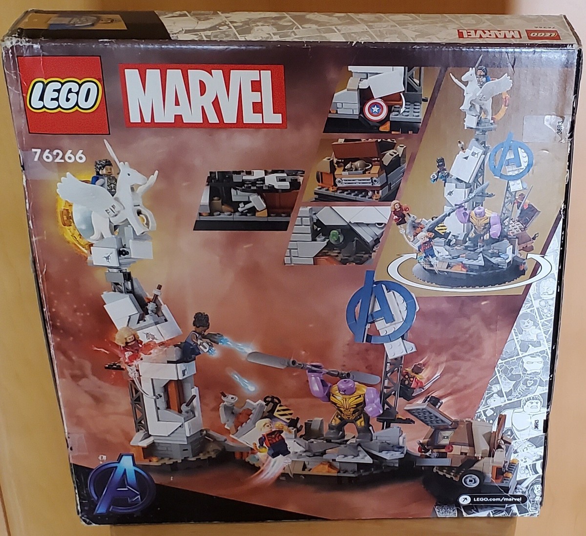 LEGO 76266 Marvel ENDGAME FINAL BATTLE + Instructions **NO