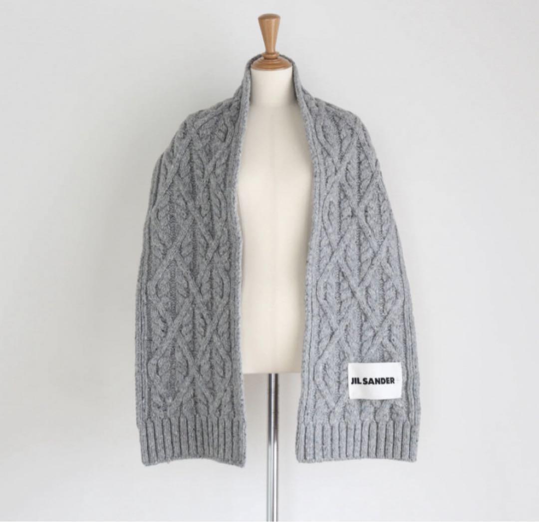 ★Jil Sander★ 24FW Jil Sander Muffler Scarf J40TE0118J40041 Wool Blend Scarf Woman | Jil Sander Official Online Store