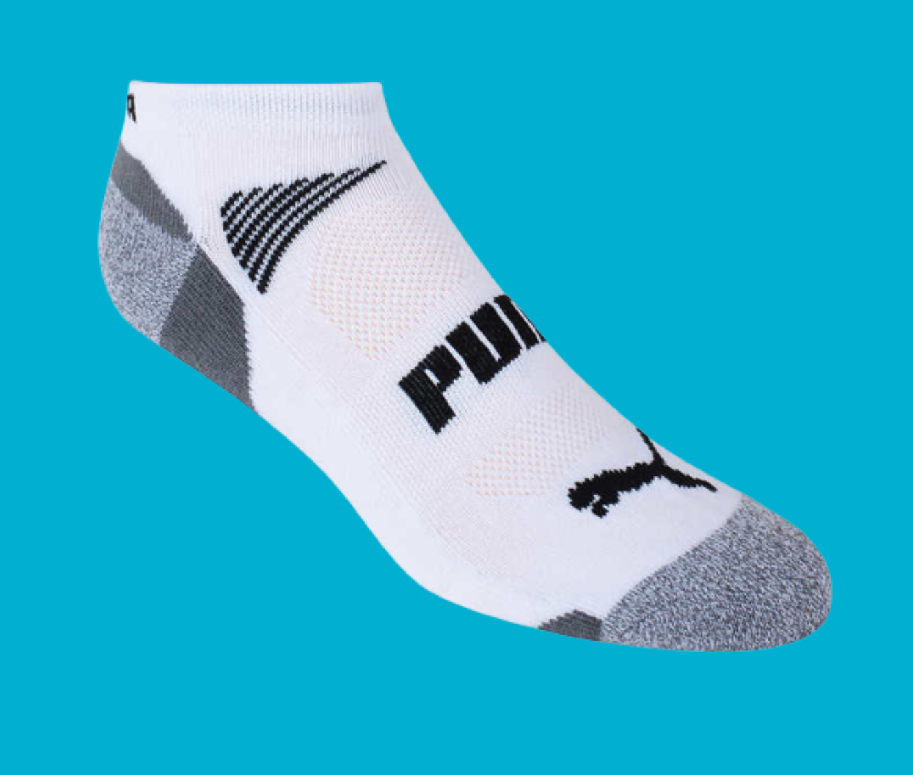 Puma Men's No Show Low Cut Socks, 10 Pair White Or Black Select Size eBay