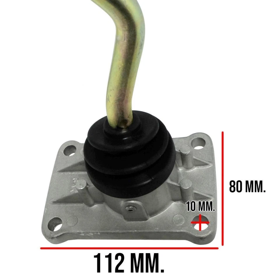 Manual Gear Shift Shifter Lever 4-Bolt 5-Speed For 1989-1997 Toyota Pickup Truck - Image 4 of 4