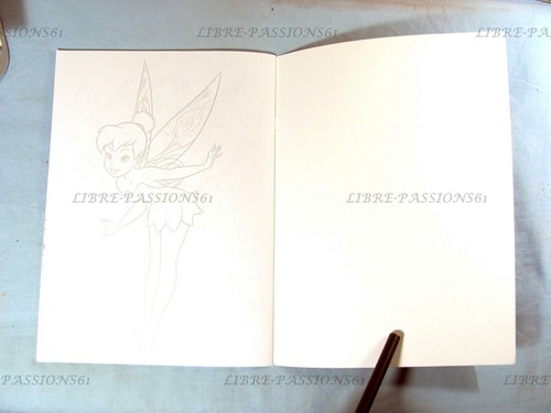 LA FÉE CLOCHETTE, LIVRE DE COLORIAGE, ÉDITONS DISNEY/HACHETTE JEUNESSE, 2011 - Picture 9 of 9
