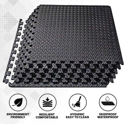 EVA MAT Gym Floor Interlocking Tiles Soft Smooth Foam Yoga Kids Play Hot Tub Spa - Picture 9 of 24