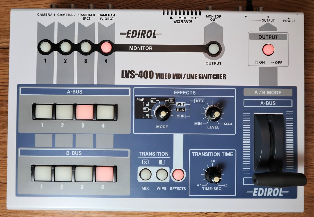 Roland Edirol LVS-400 Video Mixer / Live Switcher | eBay