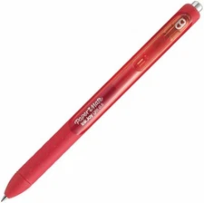 Paper Mate 1953521 InkJoy Gel Pen, FINE Point 0.5mm, RED- 3 EACH