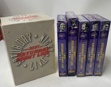 The Best Of Saturday Night Live VHS Box Set 1975-1979 5 Tapes Belushi Murray SNL
