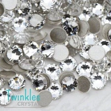Swarovski 2.8mm Flatback Crystal Nail Art Decoration Rhinestone #2058-SS10-Clear